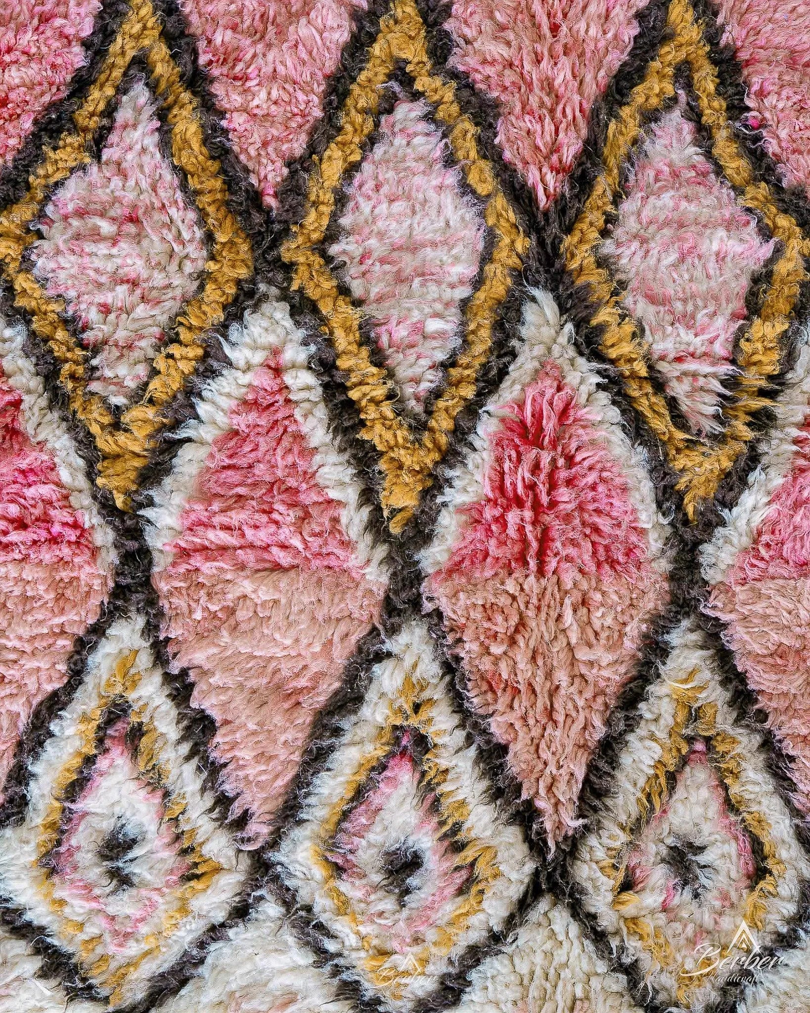 Abstract Boujaad Rug 3 X 5 Ft | 90 X 150 Cm