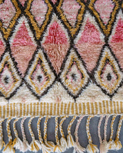 Abstract Boujaad Rug 3 X 5 Ft | 90 X 150 Cm