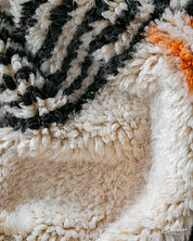 Authentic Boho Rug 3 X 5 Ft | 90 X 150 Cm / With Tassels / Short (0.4” / 1 cm)