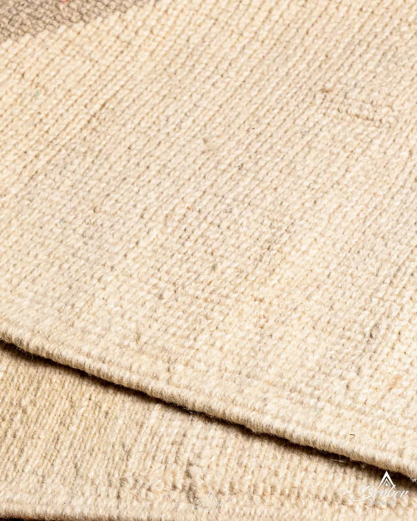 Beni Ourain Carpet 3 X 5 Ft | 90 X 150 Cm / With Tassels / Short (0.4” / 1 cm)