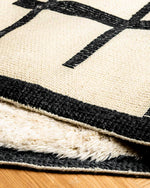 Berber Decorative Rug 3 X 5 Ft | 90 X 150 Cm / With Tassels / Short (0.4” / 1 cm)