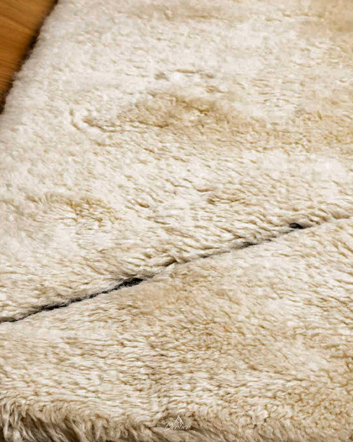 Berber Runner Rug 2 X 6 Ft | 60 X 180 Cm / With Tassels / Short (0.4” / 1 cm)