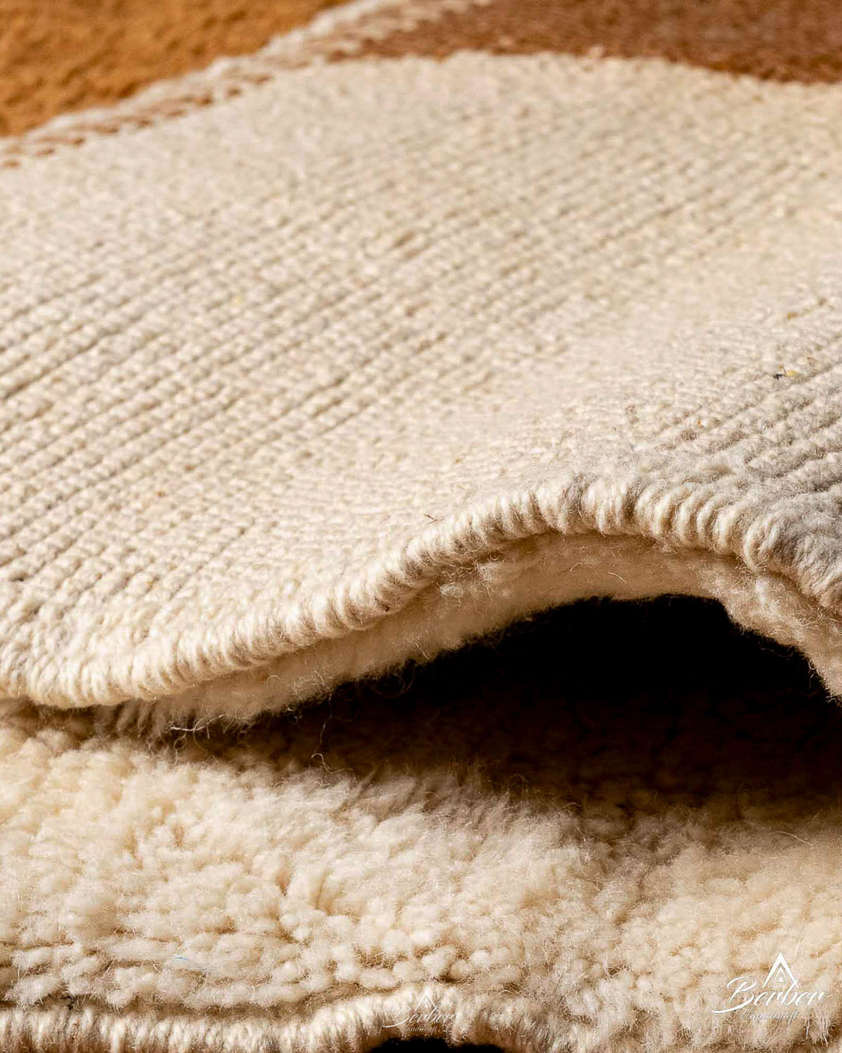 Berber Moroccan Runner Rug 2 X 6 Ft | 60 X 180 Cm / With Tassels / Short (0.4” / 1 cm)