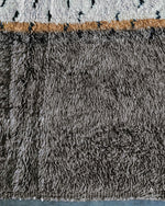 Black and White Polka Dot Rug