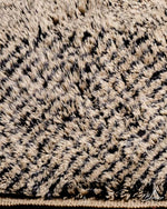 Striped Beni Ourain Rug 3 X 5 Ft | 90 X 150 Cm / With Tassels / Short (0.4” / 1 cm)