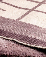 Artistic Boujaad Rug 3 X 5 Ft | 90 X 150 Cm / With Tassels / Short (0.4” / 1 cm)