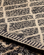 Bold Berber Rug 3 X 5 Ft | 90 X 150 Cm / With Tassels / Short (0.4” / 1 cm)