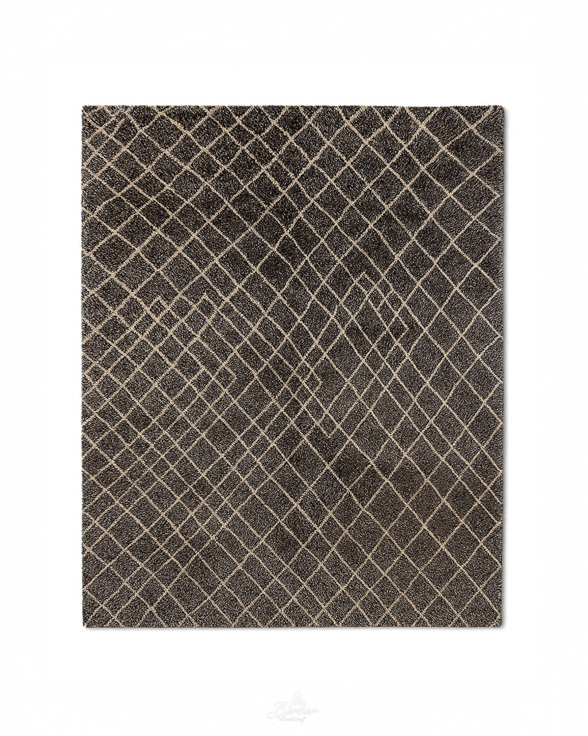 Bold Berber Rug 3 X 5 Ft | 90 X 150 Cm / With Tassels / Short (0.4” / 1 cm)
