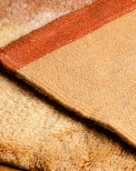 Brown Rug Runner 2 X 6 Ft | 60 X 180 Cm / With Tassels / Short (0.4” / 1 cm)