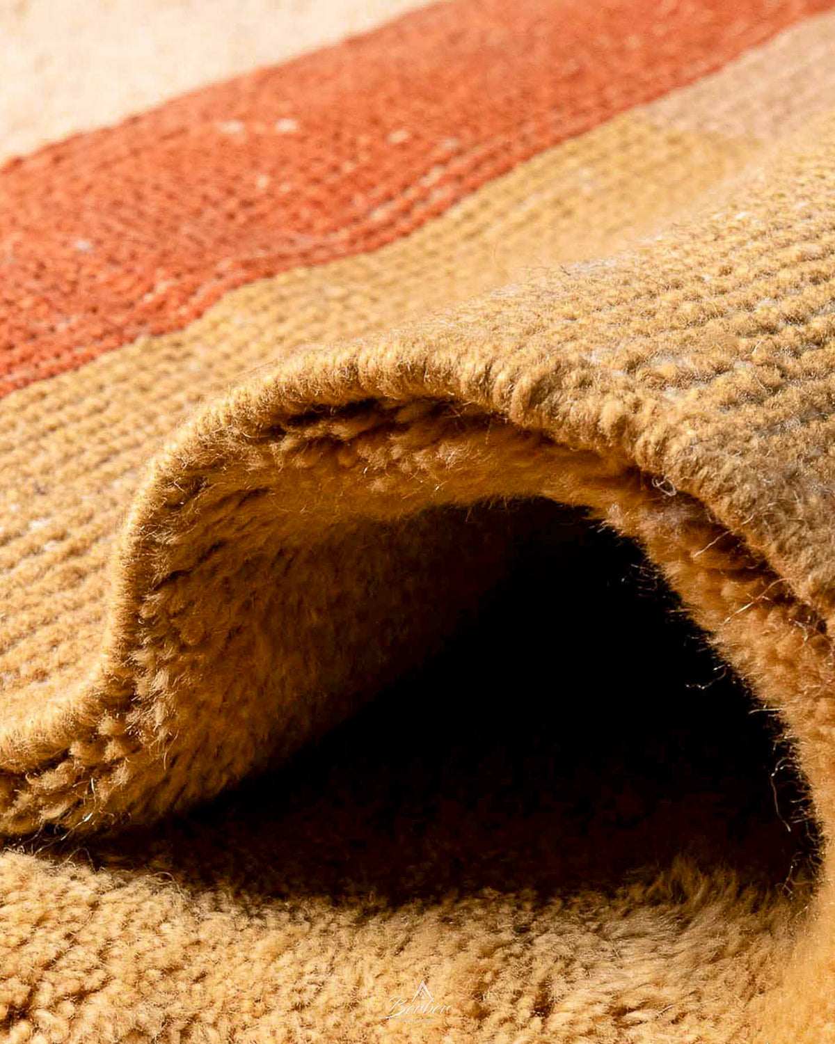 Brown Rug Runner 2 X 6 Ft | 60 X 180 Cm / With Tassels / Short (0.4” / 1 cm)