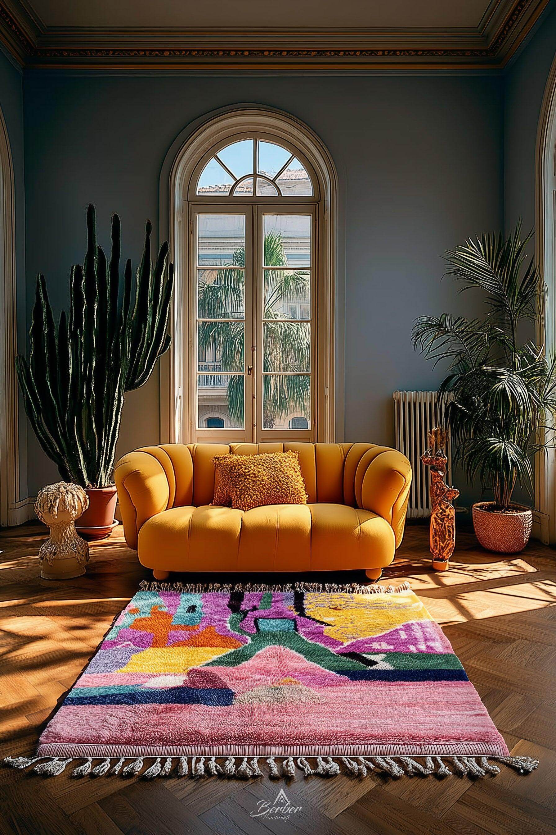 Boujaad-rugs-cover-RE175-13-Berber Handicraft