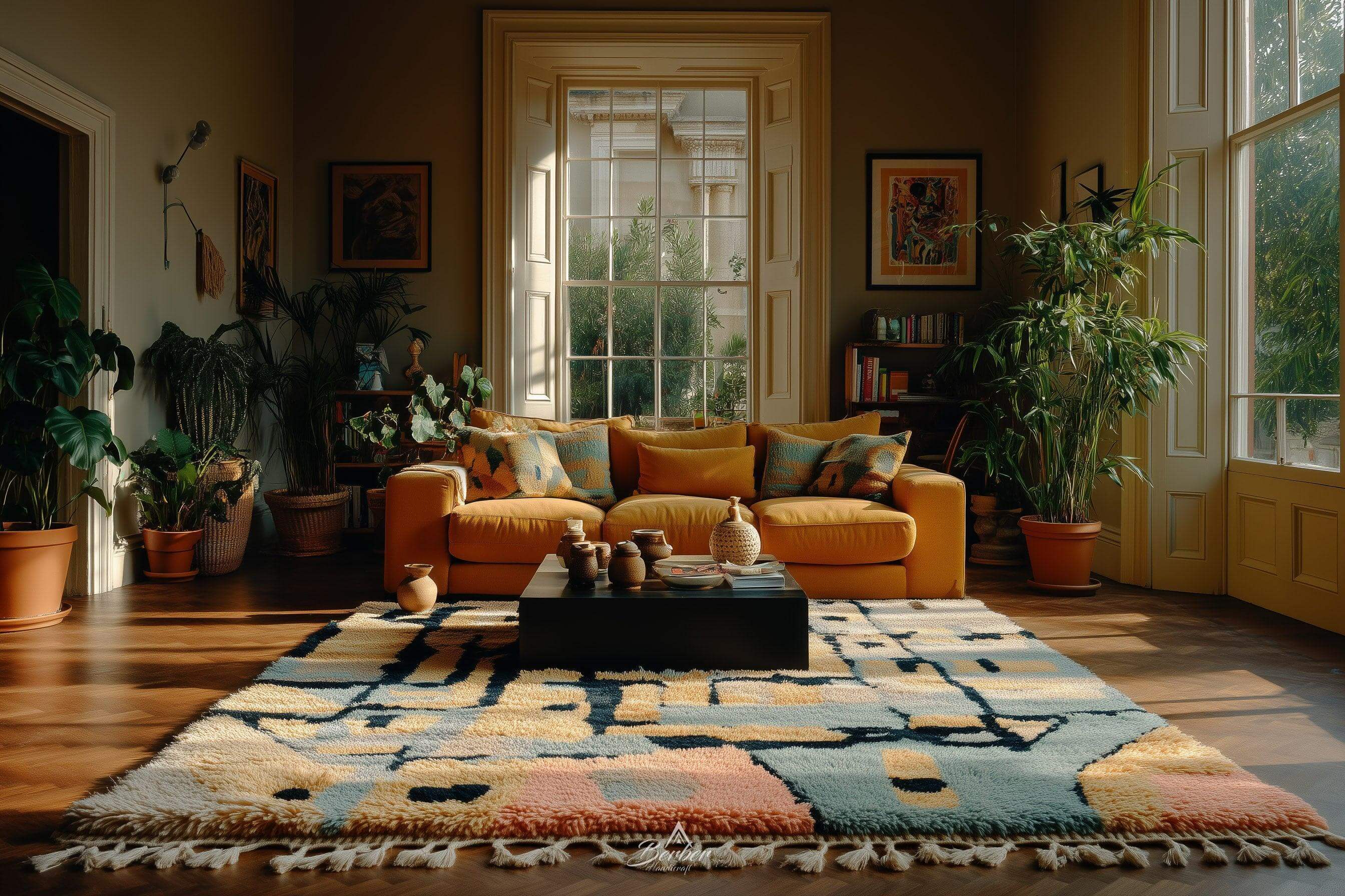 Boujaad-rugs-cover-RE40-4-Berber Handicraft