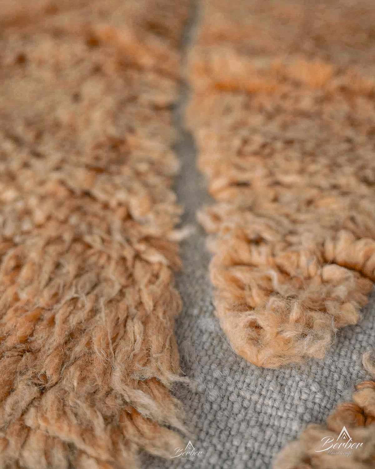 Brown Trellis Rug 3 X 5 Ft | 90 X 150 Cm / With Tassels / Short (0.4” / 1 cm)
