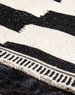 Checkered Rug 3 X 5 Ft | 90 X 150 Cm / With Tassels / Short (0.4” / 1 cm)