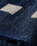 Checkered Berber Rug 3 X 5 Ft | 90 X 150 Cm / With Tassels / Short (0.4” / 1 cm)