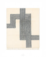 Contemporary Moroccan Rug 3 X 5 Ft | 90 X 150 Cm / With Tassels / Short (0.4” / 1 cm)