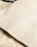 Contemporary Moroccan Rug 3 X 5 Ft | 90 X 150 Cm / With Tassels / Short (0.4” / 1 cm)
