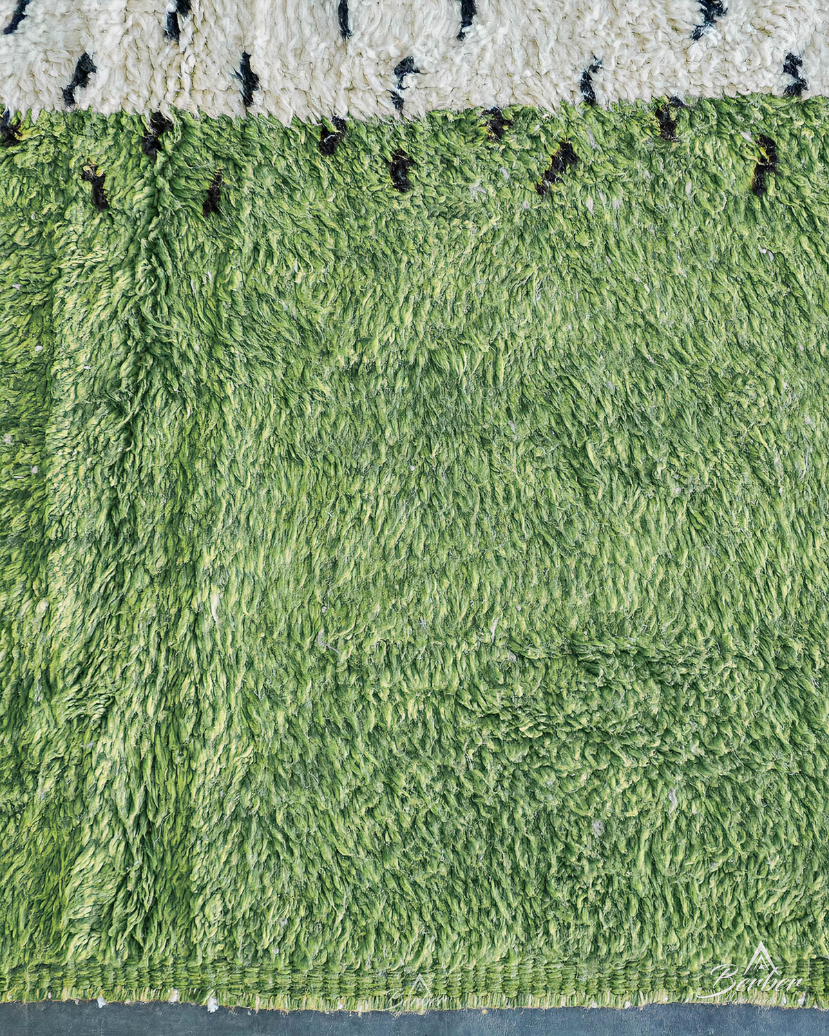 Green Boho Rug