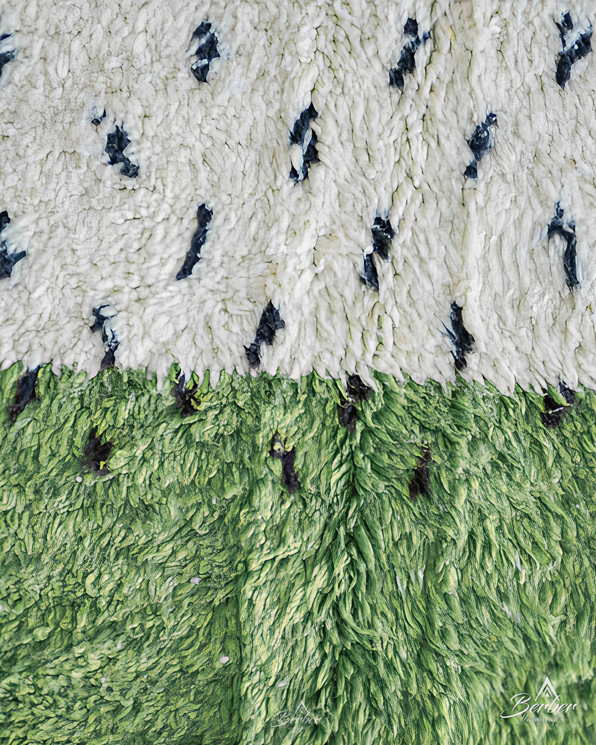 Green Boho Rug