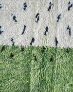 Green Boho Rug