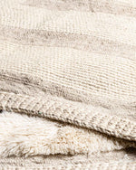 Handwoven nuLOOM Rug 3 X 5 Ft | 90 X 150 Cm / With Tassels / Short (0.4” / 1 cm)