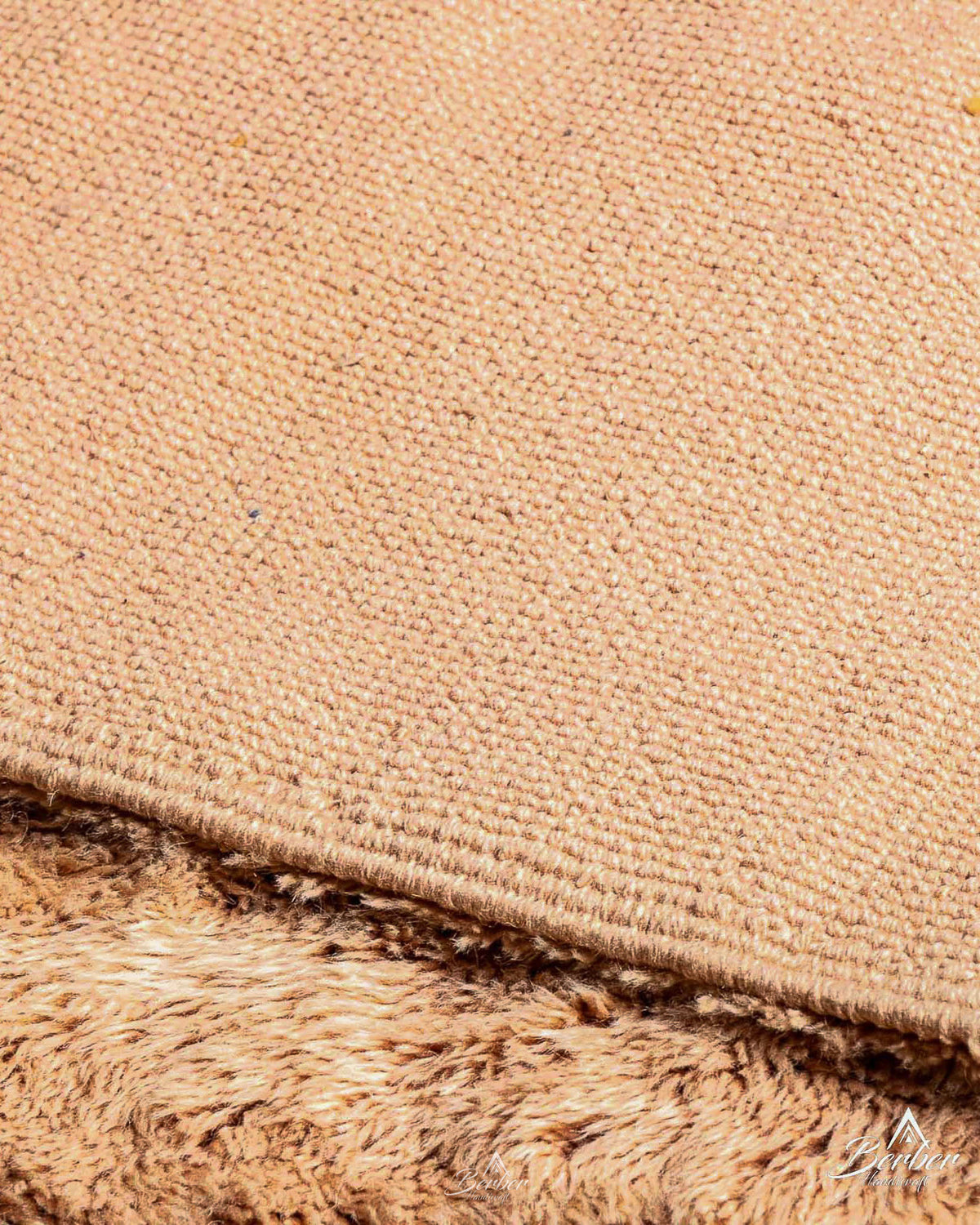 Peach Morrocan Rug 3 X 5 Ft | 90 X 150 Cm / With Tassels / Short (0.4” / 1 cm)