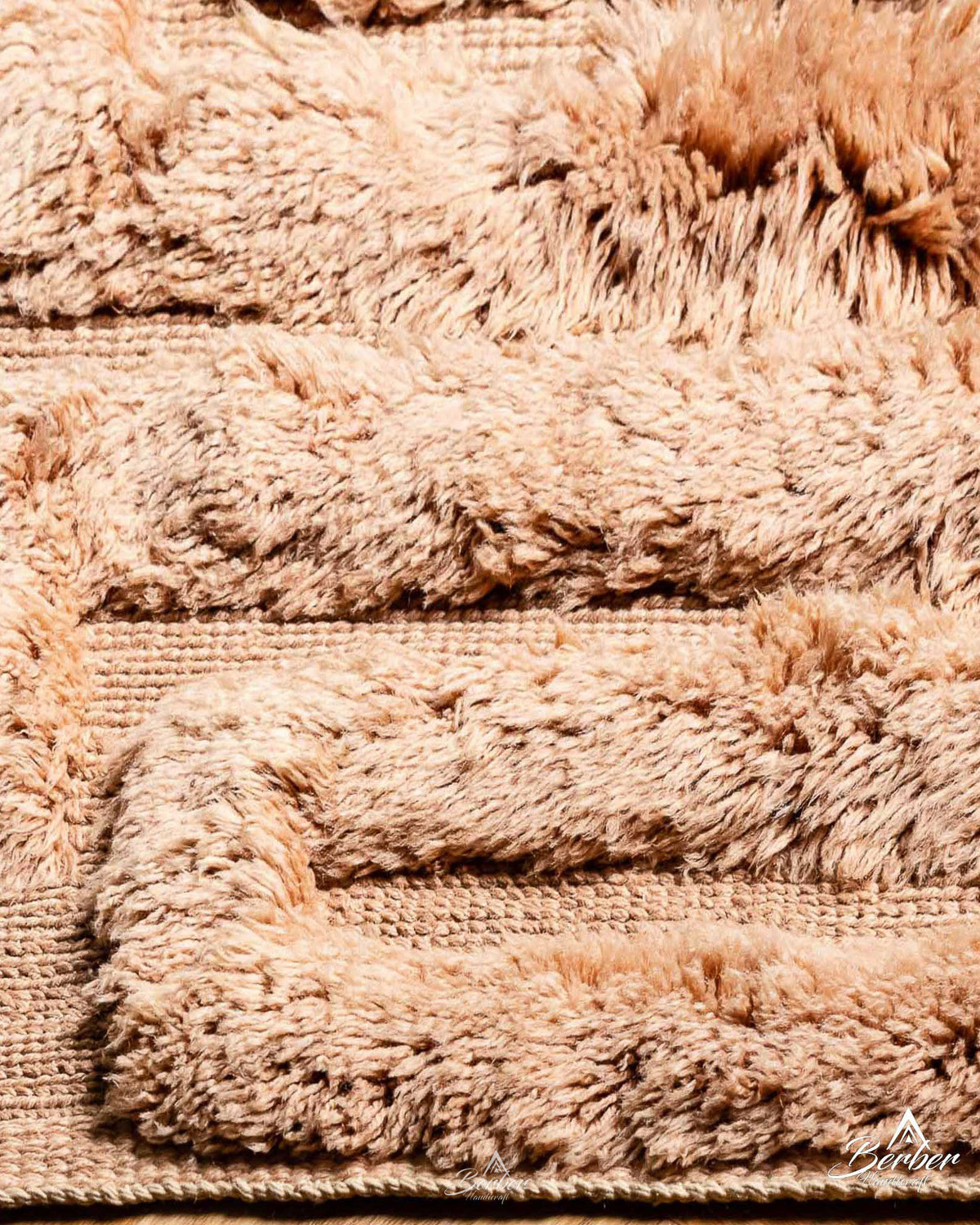 Area Moroccan Rug 3 X 5 Ft | 90 X 150 Cm / With Tassels / Short (0.4” / 1 cm)