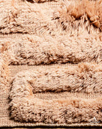 Area Moroccan Rug 3 X 5 Ft | 90 X 150 Cm / With Tassels / Short (0.4” / 1 cm)