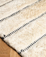 Berber Area Rug 3 X 5 Ft | 90 X 150 Cm / With Tassels / Short (0.4” / 1 cm)