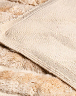 Moroccan Wool Rugs 3 X 5 Ft | 90 X 150 Cm / With Tassels / Short (0.4” / 1 cm)