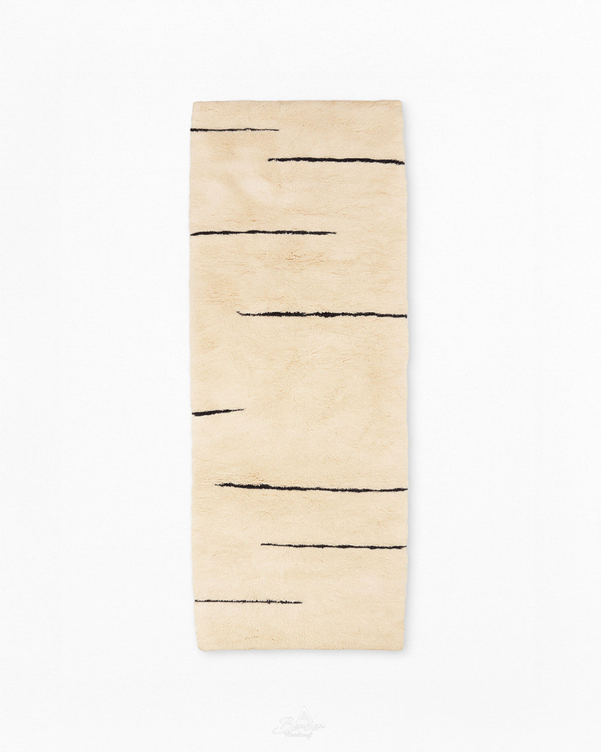 Kitchen Rug Runner 2 X 6 Ft | 60 X 180 Cm / With Tassels / Short (0.4” / 1 cm)