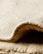 Off White Beni Ourain Runner Rug 2 X 6 Ft | 60 X 180 Cm / With Tassels / Short (0.4” / 1 cm)