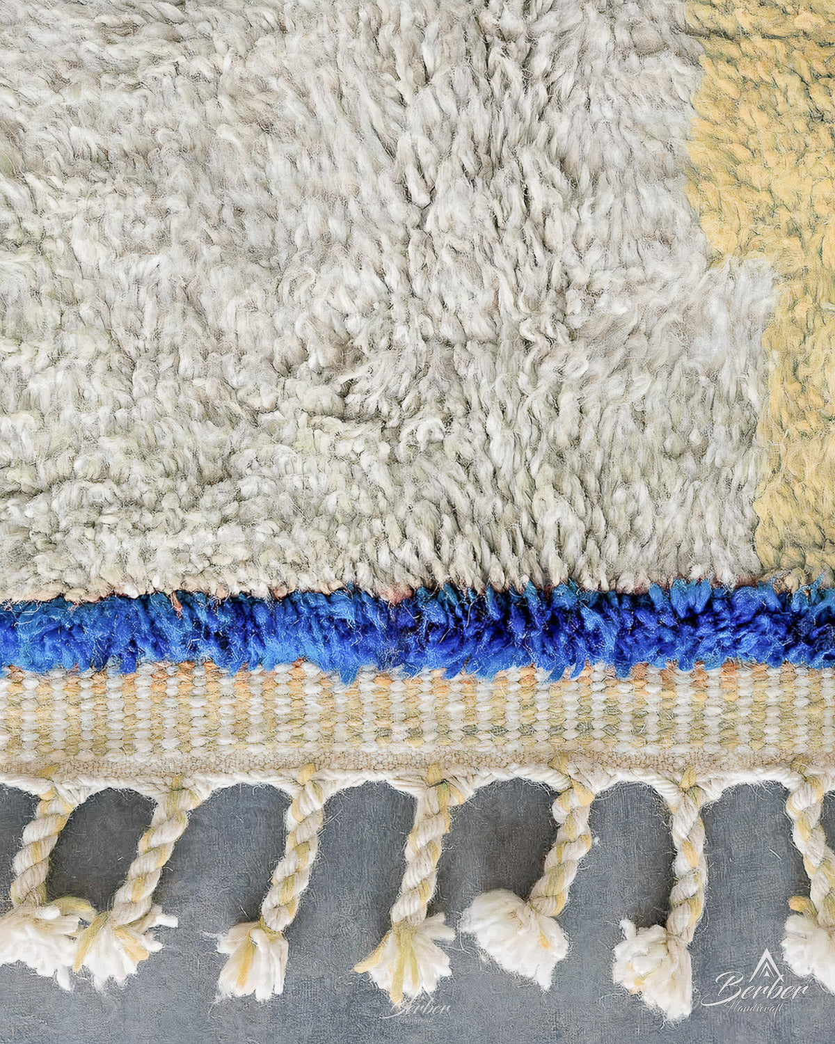 Pastel Brown Rug 3 X 5 Ft | 90 X 150 Cm / With Tassels / Short (0.4” / 1 cm)