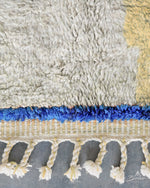 Pastel Brown Rug 3 X 5 Ft | 90 X 150 Cm / With Tassels / Short (0.4” / 1 cm)