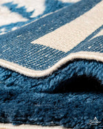 Minimalist Runner Rug 2 X 6 Ft | 60 X 180 Cm / With Tassels / Short (0.4” / 1 cm)