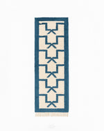 Minimalist Runner Rug 2 X 6 Ft | 60 X 180 Cm / With Tassels / Short (0.4” / 1 cm)