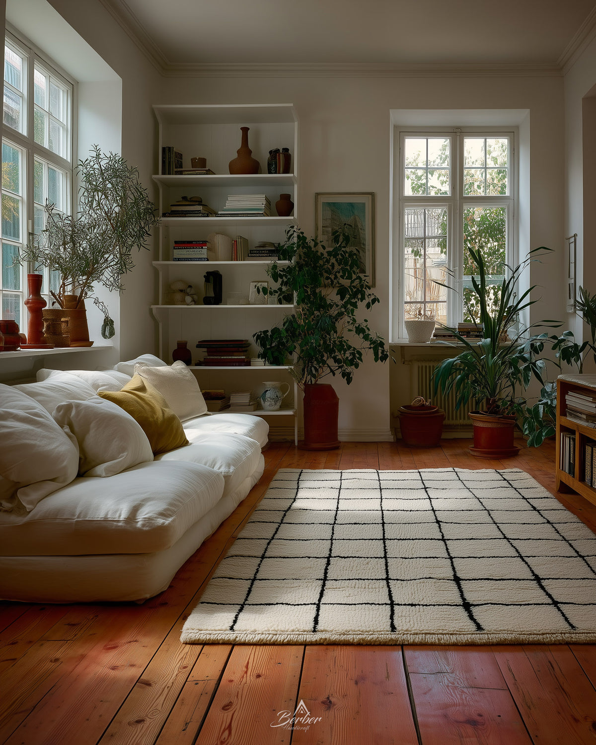 Striped Wool Rug