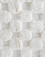 Off White Checkered Rug