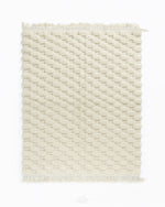 Off White Checkered Rug