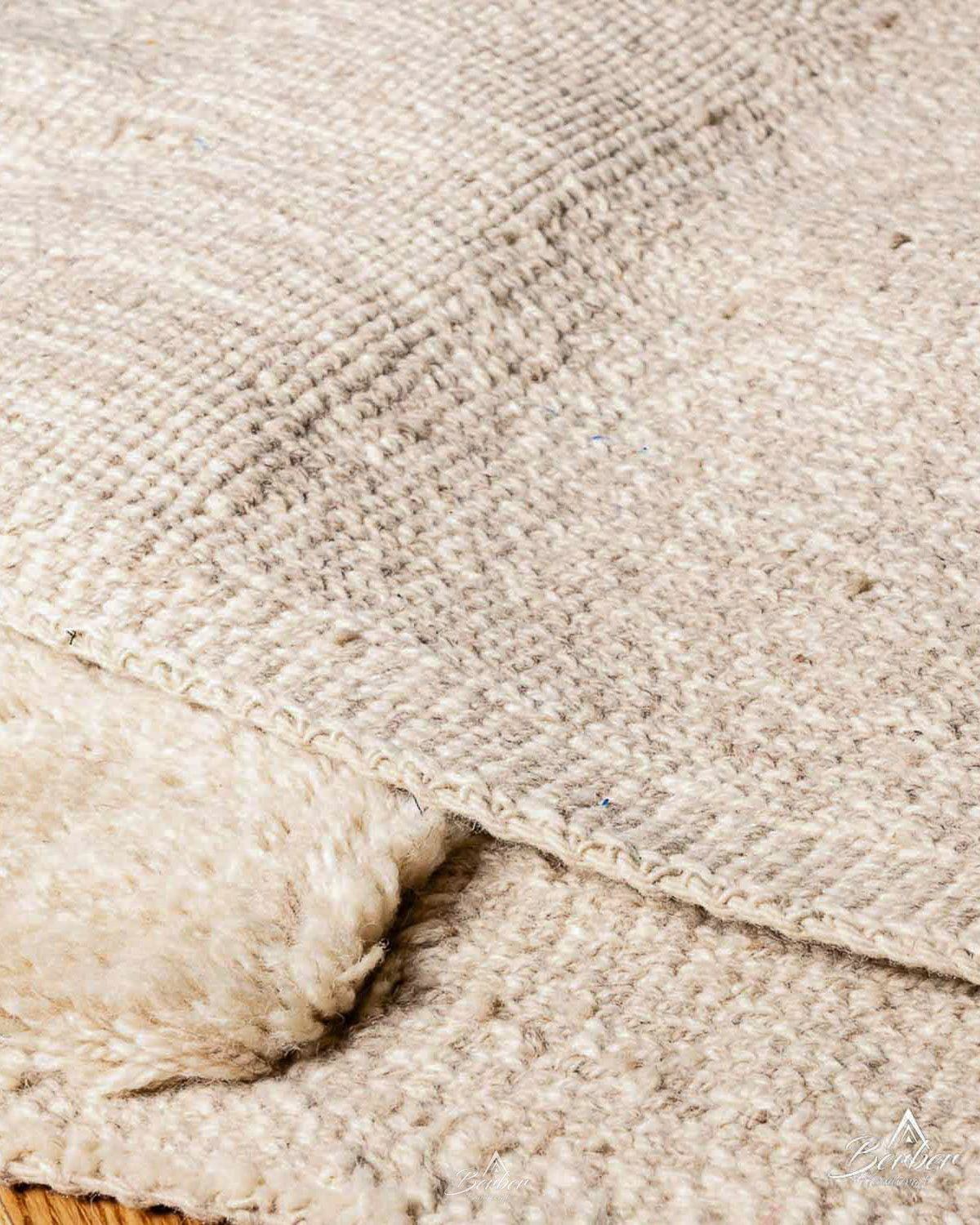 Handknotted Wool Rug 3 X 5 Ft | 90 X 150 Cm / With Tassels / Short (0.4” / 1 cm)