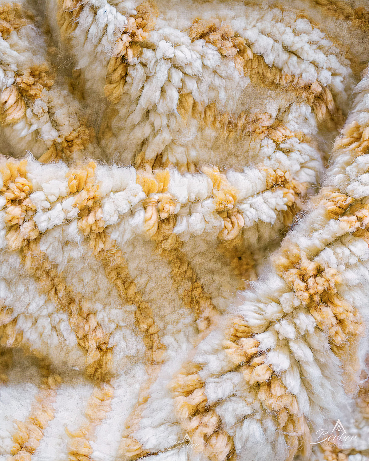 Yellow Boho Rugs 3 X 5 Ft | 90 X 150 Cm / With Tassels / Short (0.4” / 1 cm)