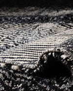 Black Moroccan Berber Rug