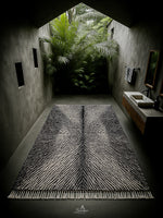 Black Moroccan Berber Rug