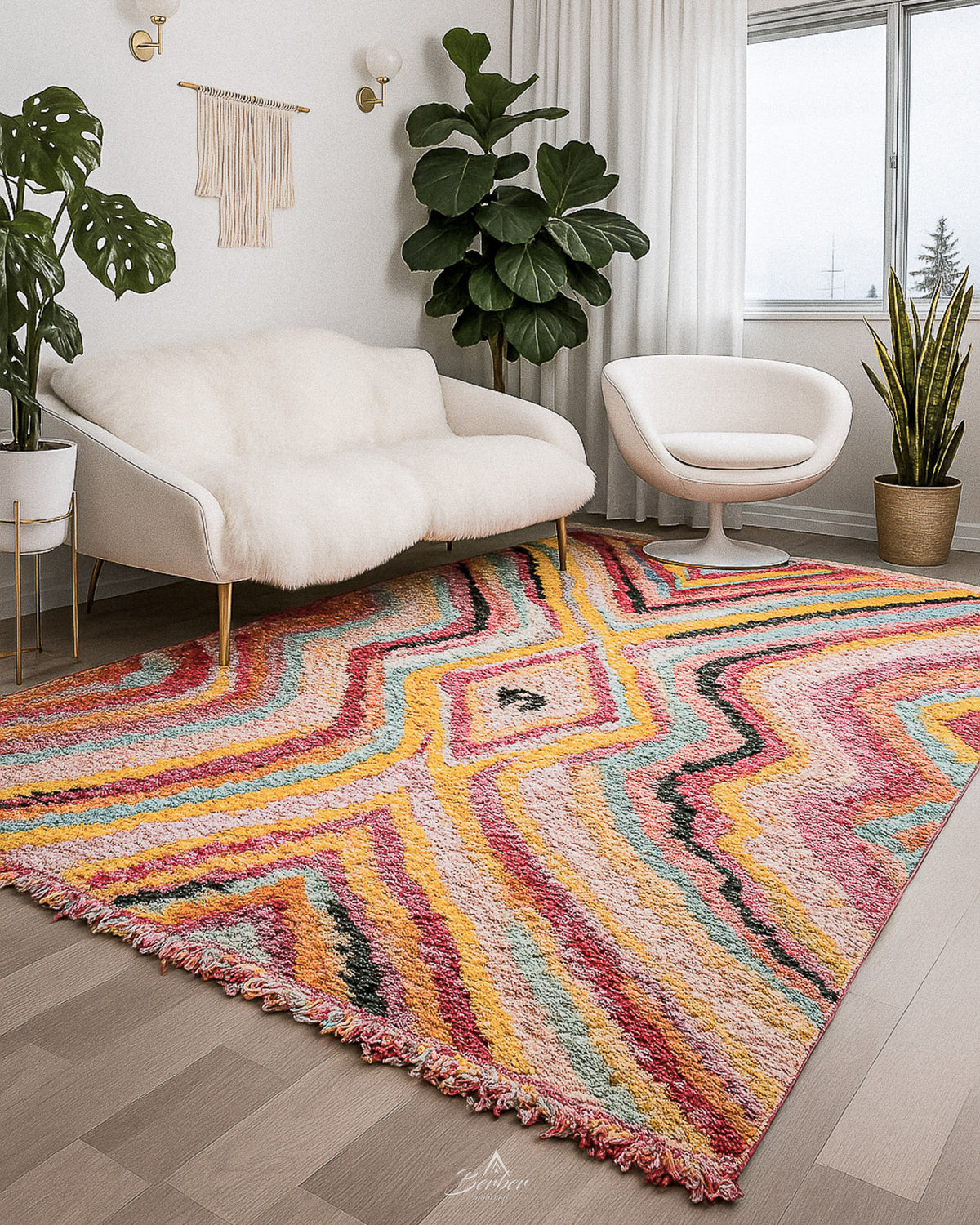 Colorful Abstract Rug