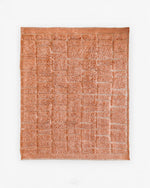 Colorful Peach Mrirt Rug 3 X 5 Ft | 90 X 150 Cm / With Tassels / Short (0.4” / 1 cm)