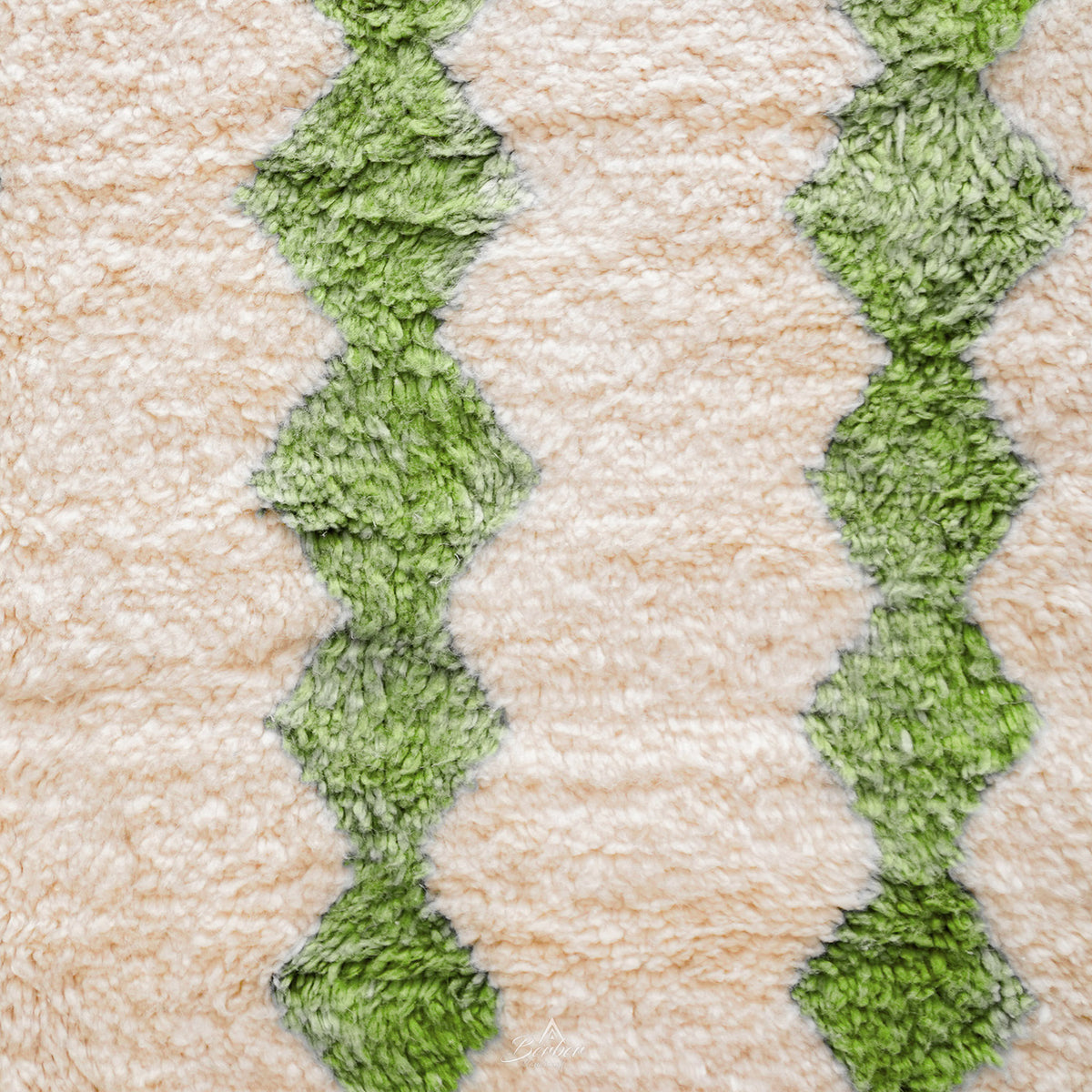 Green White Azilal Rug
