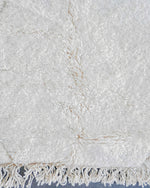 Off White Runner 2 X 6 Ft | 60 X 180 Cm / With Tassels / Short (0.4” / 1 cm)