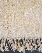Small Beni Ourain Rug 3 X 5 Ft | 90 X 150 Cm / With Tassels / Short (0.4” / 1 cm)