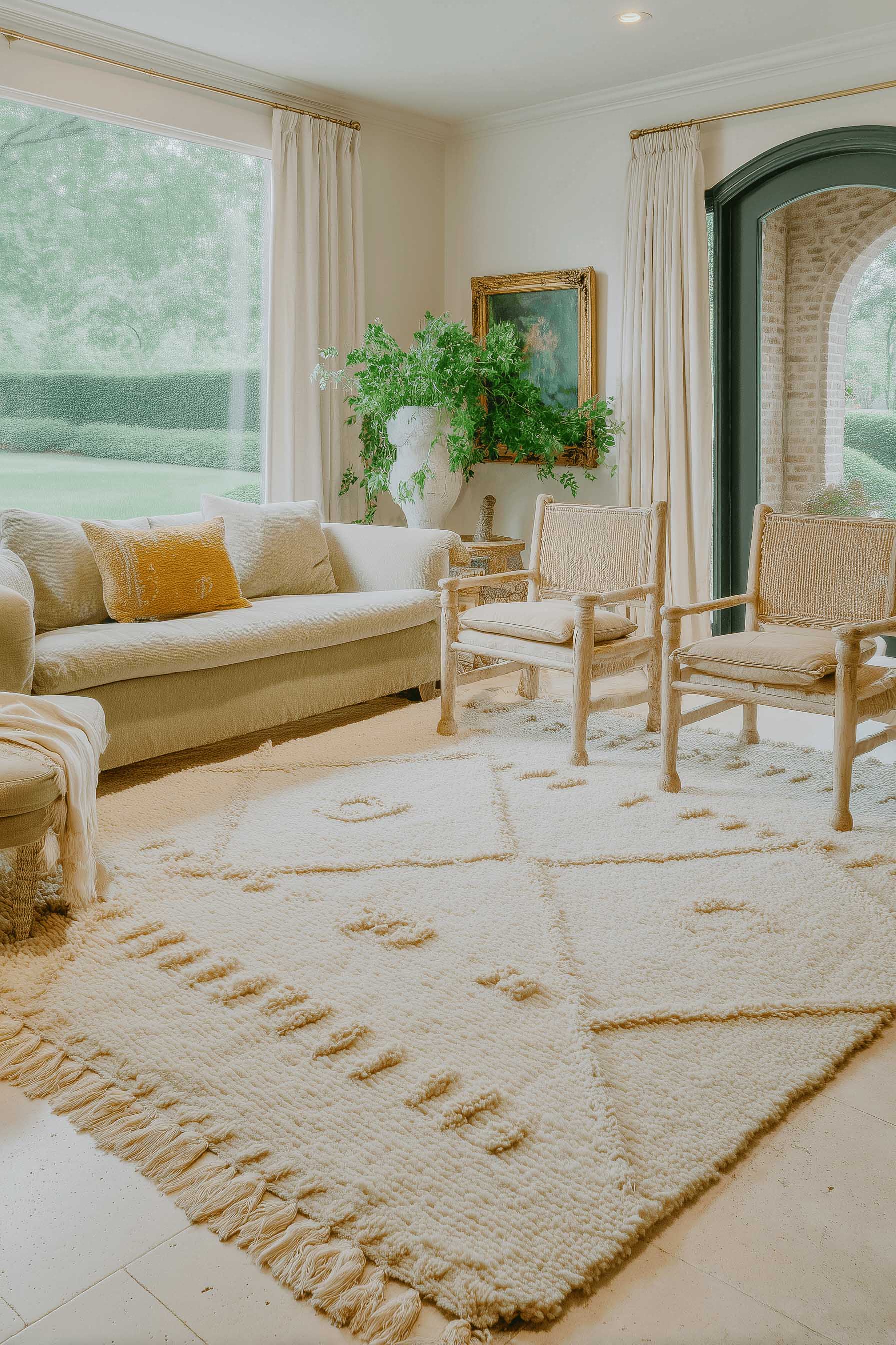 Sustainable Beni Ourain rug