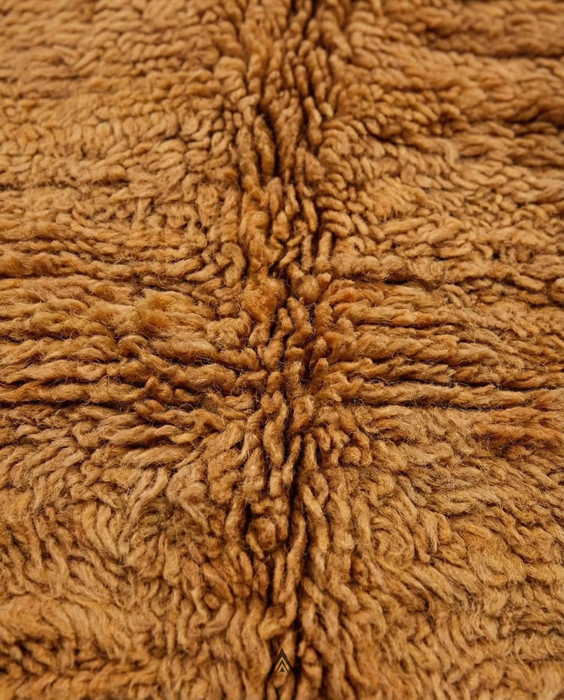 Antique Beni Ourain Rug 5.3x6.6 ft — 163x202 cm-Berber Handicraft